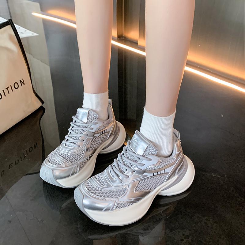 Модная женская обувь Спортивная повседневная Теннисная Роскошная Тренировочная обувь Соревновательная Дышащая Модная Обувь для лоферов Женская обувь для бега
