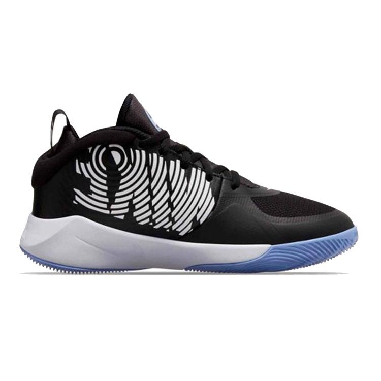 (GS) Nike Team Hustle D9 'Black Light Thistle' Kids' AQ4224-009