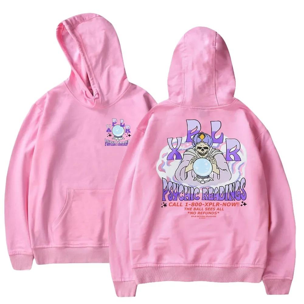 Толстовка с капюшоном XPLR Psychic Reading с надписью Sam and Colby Merch с длинным рукавом для женщин и мужчин, теплая хлопковая толстовка, зимняя одежда