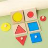 Доска для захвата рук 3D-головоломка Доска для занятий геометрическими фигурами 3D-геометрическая доска