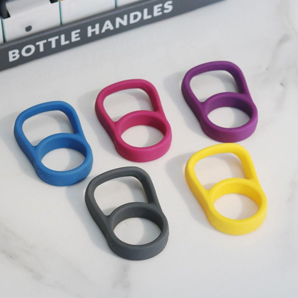 Силиконовая подвесная пряжка для чайника, вакуумная чашка, держатель для спортивной бутылки с водой, ручка, шнур для переноски, кемпинг