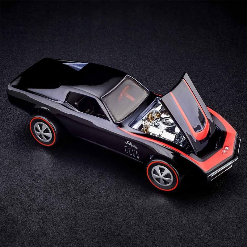 MATTEL HotWheels RLC ЭКСКЛЮЗИВНЫЙ КАСТОМНЫЙ CORVETTE Mattel Hot Wheels Scale Red Line Club Эксклюзивный КАСТОМНЫЙ Corvette - 164 - [Предмет]