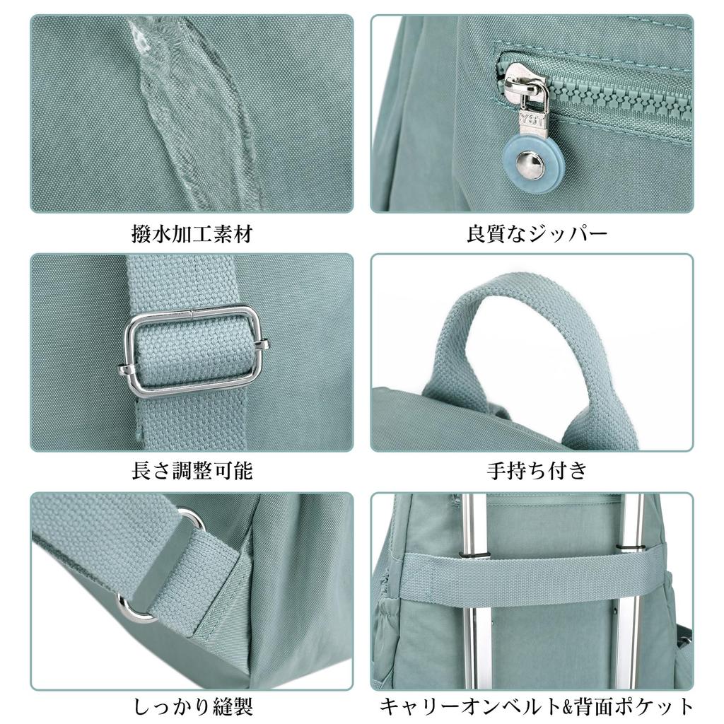 NOTAG Nylon Mini Size M Women's Backpack, Girls' Handbag, Backpack, Small, Waterproof, Casual, Travel, Commuting, School, Cute, Stylish, Gift,