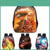 Школьный рюкзак Наруто большой вместимости для детей, легкий, из ткани Оксфорд