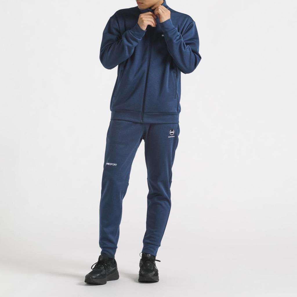 Длинные брюки Descente мягкие теплые зауженные книзу спортивные брюки эластичные термотренировочные беговые M [Move Sports] NV(ST4FPZ46M)