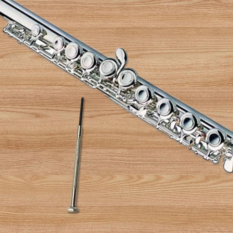 Saxophone Screwdriver Metal Flute Musical Instrument Screwdriver Flute Repair Nonslip Screwdriver Repair Tool Enduring