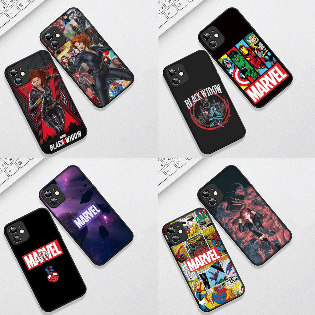 Чехол для телефона Marvel Черная Вдова Comics для Huawei P30 P20 Mate 10 20 Lite Pro Y7 Y8S Y9A Y9 Prime P Smart 2019 Мягкий чехол