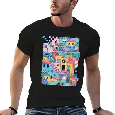 S Escher Active TShirt Casual Everyday Short Sleeve TShirt