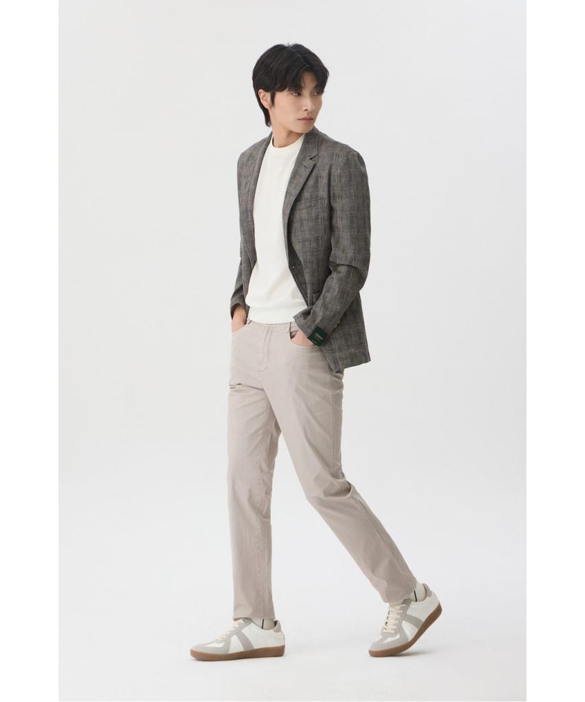 Brentwood Cotton Washed Check Jacket Brjcs26271Khx