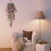 1Pc Artificial Lavender Fake Flower Wall Hanging Vine Rattan Wedding Party Decor