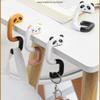 Portable Travel Plastic Bag Cute Hook Table Holder Hooks Bag Purse Hanger Handbag Hook Purse Home Organizer
