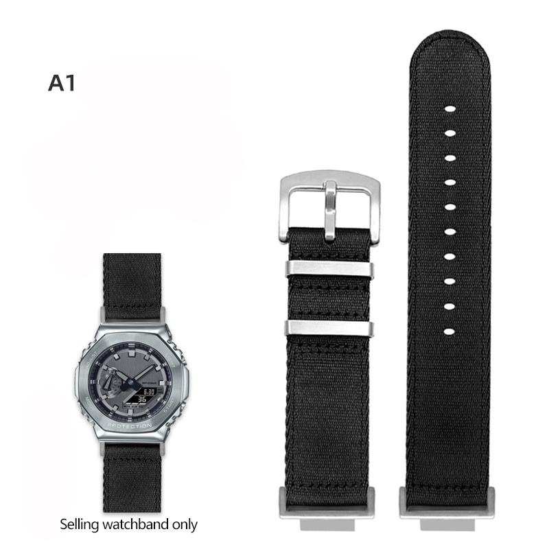 Нейлоновый холщовый ремешок для часов для GSHOCK Casio DW5600 DW-5600 GA110 GA100 GA120 GM2100 GA2100 GA2110 Модифицированный ремешок Спортивный ремешок