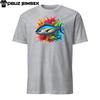 Colorful Tuna Fish Unisex Short-Sleeve T-Shirt | Vibrant Ocean Graphic Tee
