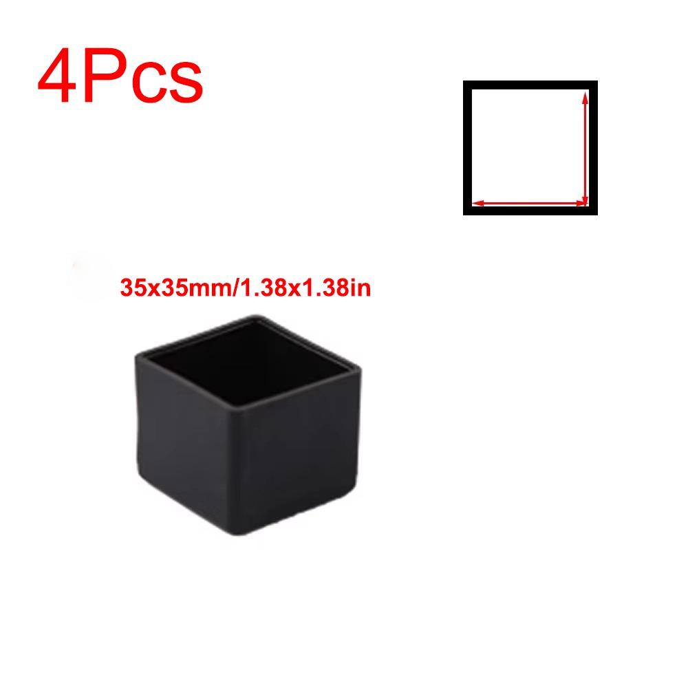 Non-slip Table Foot Caps Round Furniture Leveling Feet Floor Protector Pads Furniture Protection