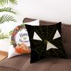 New Halloween Pumpkin Pillow Cover Home Peach Skin Home Decoration Supplies Cushion Waist Pillow Cover