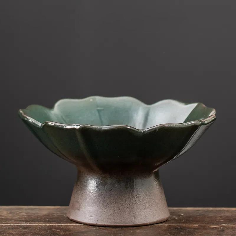 Винтажный крытый и уличный креативный цветочный горшок в форме бонсай, маленький и большой, фиолетовый, глиняный, керамический, зеленый, настольный, декоративный, для растений