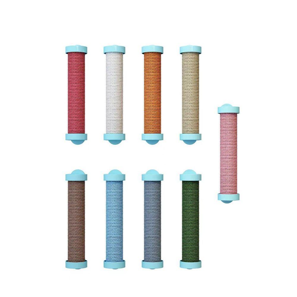 Когтеточка для кошек, крепящаяся к клетке, Сменный вращающийся столб-когтеточка, крепящийся к клетке, Многофункциональный, Легко устанавливается