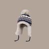 Retro Warm Hat Autumn Winter Ski Cap Fashion Knitted Hat  for Women