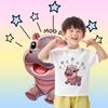 Футболка Moo Deng Tiny Baby Hippo Star Thailand Cute Pygmy Hippo Unisex для детей, мальчиков и девочек, с принтом, короткий рукав, круглый вырез