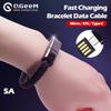 5A Bracelet USB Fast Charging Cable Data Charging Cord USB C Cable for iPhone 14 13 12 11 Samsung HUAWEI Xiaomi POCO Micro Cable Bracelet Accessories