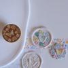 European-style Butterfly Wax Seal Stamp Snowflake Wax Seal Stamp Polyshaped Head  DIY Scrapbook