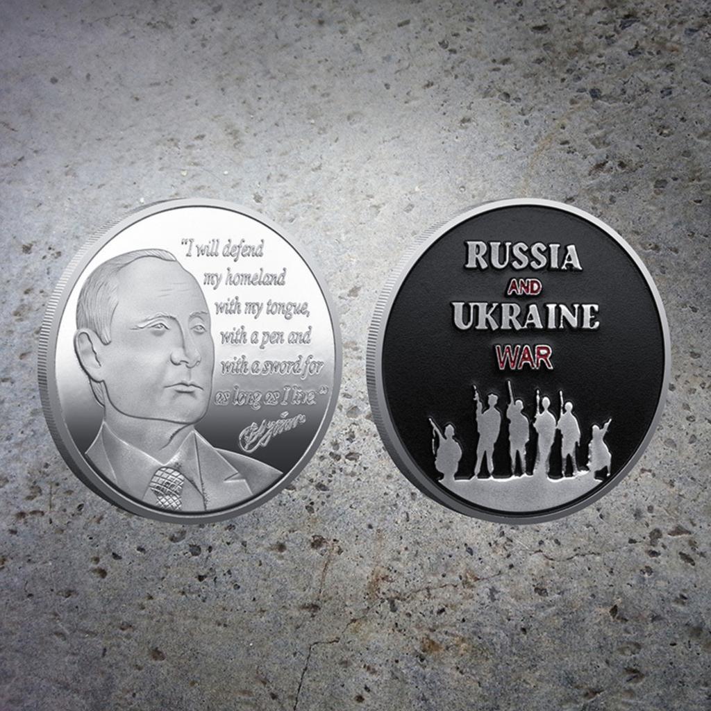 Памятный -покрытый Золотым покрытием Цветной рельефный Металлический Сувенирный Значок Коллекционная Монета