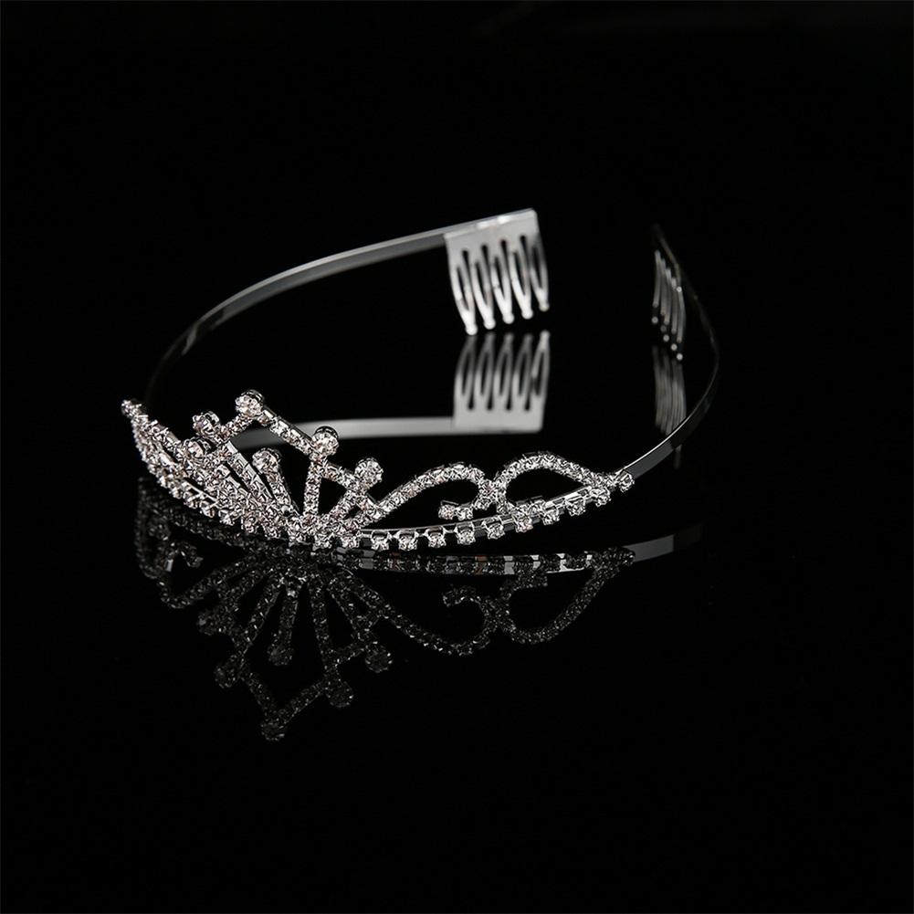 Блестящая женская принцесса свадебная корона свадебный хрустальный венец головной убор украшения для волос аксессуары