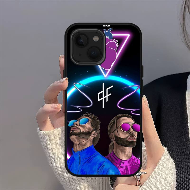 France PNL QLF Rapper Phone Case For iPhone Mini 11 12 13 14 15 16 Pro Max Plus Shell