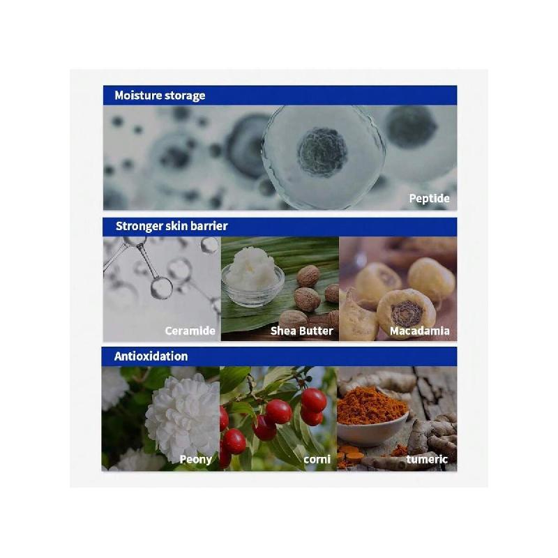 Pyunkang Yul Интенсивный восстанавливающий крем - Увлажняющее средство с керамидами для сухой кожи с маслом ши и маслом макадамии,