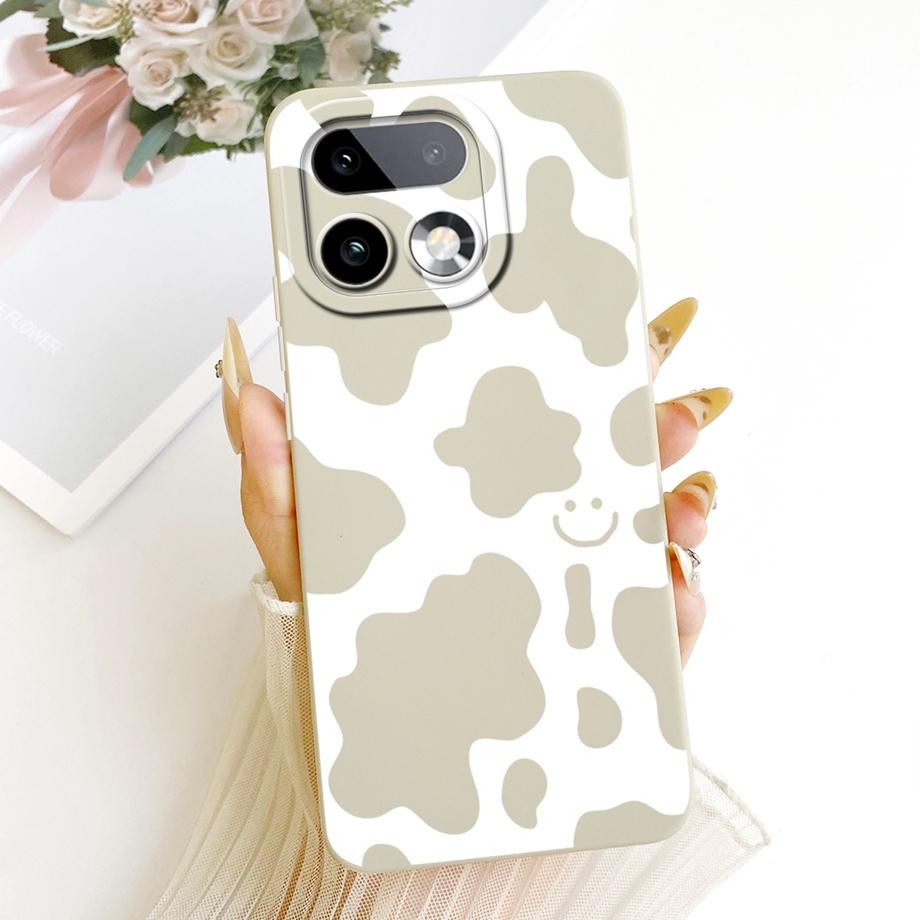 Мягкий силиконовый чехол из ТПУ для Realme 16 Pro Pro+ Чехол для телефона Винтажный Звездный Вишневый Бант Печать Ромашка Бампер Для Realme16 Ударопрочный