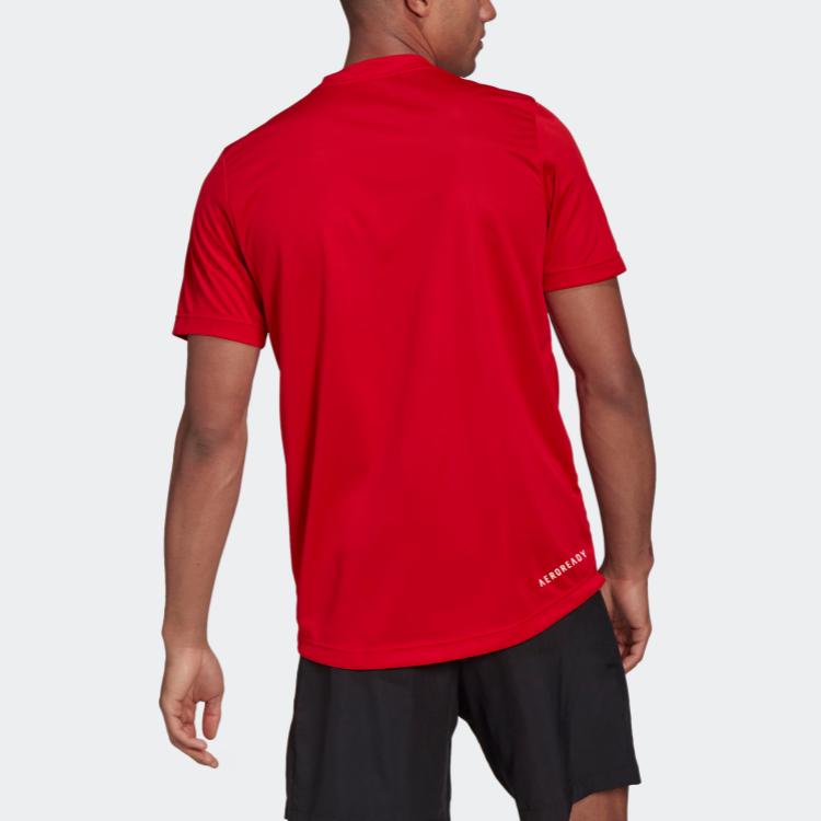 adidas Мужская футболка AEROREADY Красная GM2108-