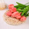 5 Pcs Simulated Tulip 34cm Artificial Tulip Fake Flowers Faux Tulip Bulk Mother's Day Gift for Vase Home Kitchen Wedding Spring Party Decorations