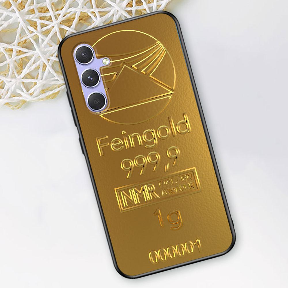 Чехол с принтом золотого узора для Samsung Galaxy A51 A53 A54 A31 A52 A12 A13 A21s A22 A32 A11 A22 A33 A41 A52s TPU Чехол для телефона