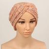 Повязка на голову Мягкая шерстяная вязаная повязка на голову с разноцветными точками Бархатная подкладка Теплая Дышащая Эластичная резинка для волос Аксессуары для волос