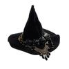 Skull Spider Witch Hat Hair Clip Gothic Style Witch Hairpins Halloween Hair Clip  Costume Party
