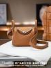 19cm TC Leather Card Case Real Leather Doctors Bag Five Gold Handheld Crossbody Single Shoulder Womens Bag Fashion