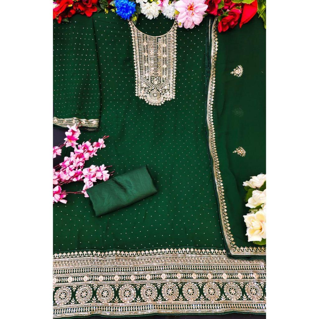 Мы запускаем эксклюзивную пакистанскую коллекцию праздничной и вечерней одежды (Необходимо сшить по размеру и посадке) (6 ЦВЕТ)TYPE:- Полустежок