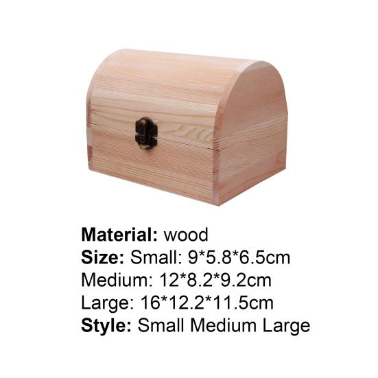 Шкатулка для драгоценностей незавершенная деревянная нежная легкая брелок ручной работы ручной работы для стола