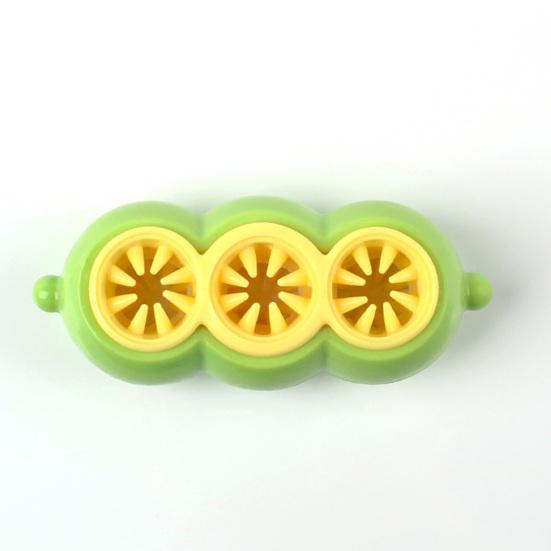 Интерактивная игрушка для собак с раздачей лакомств, головоломка в форме гороха, медленная кормушка для тренировки IQ, стимулирующая умственную деятельность, игрушка для обогащения питомца для больших, средних и маленьких собак