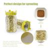 Wide Mouth Tool Seed Growing Germination Mesh Sprout Cover Sealing Ring Lid Sprouting Lid Strainer