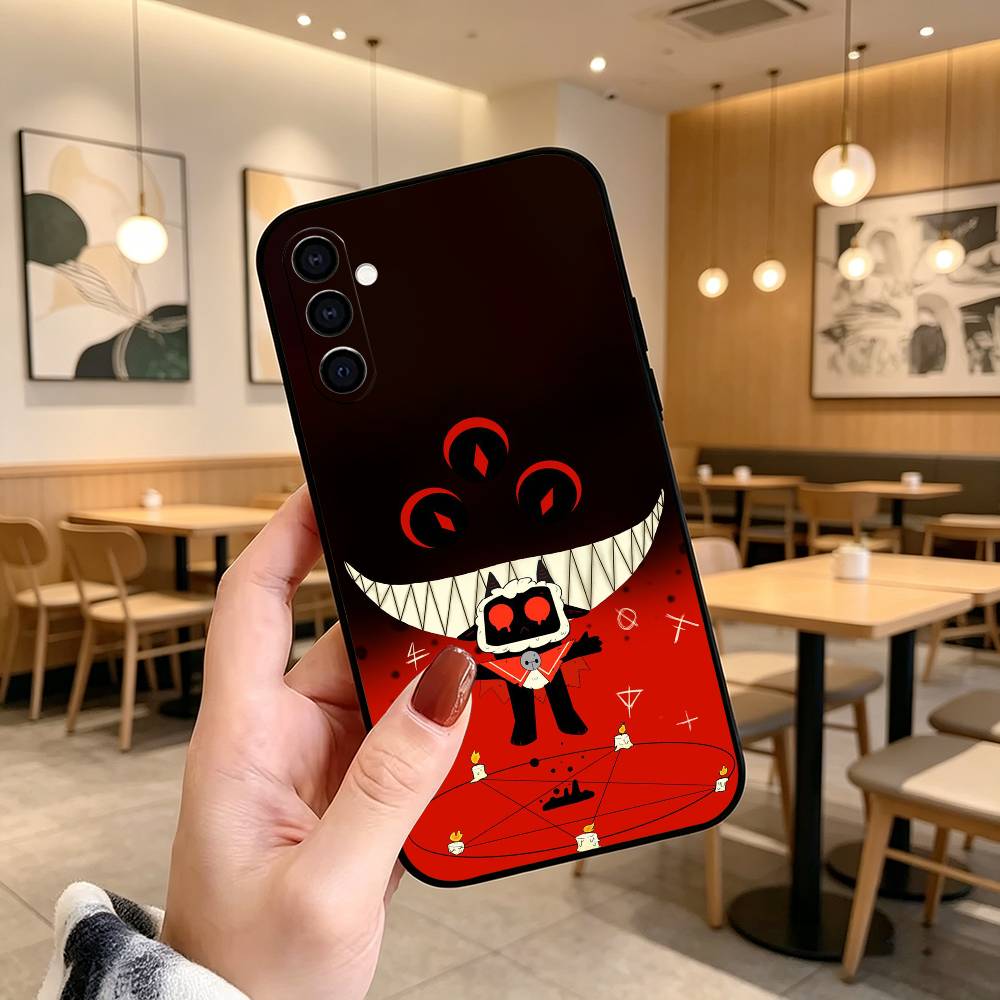 Game Cult of the Lamb Gift Phone Case For Samsung Galaxy A73,A72,A71,A70,A53,A52,A51,Others Soft Black Cover