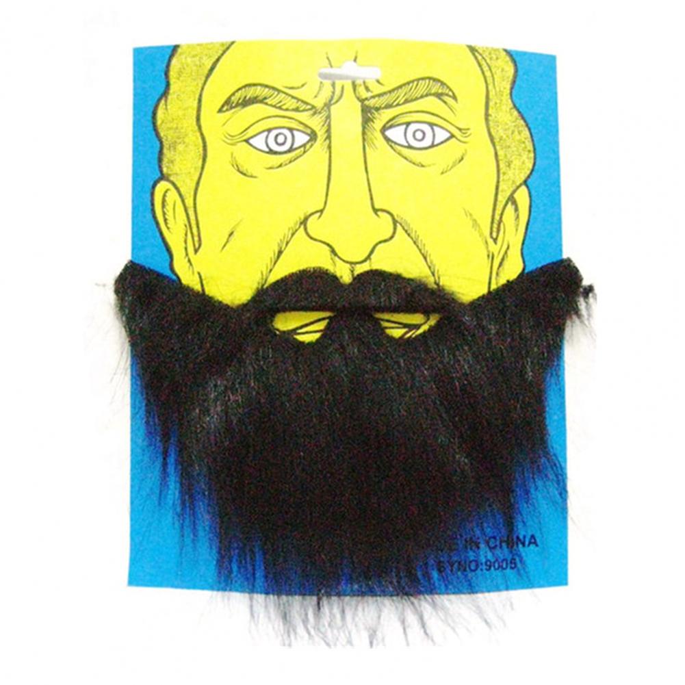 Смешные накладные усы многоразовые украшения новинка косплей накладная борода реквизит для фотобудки костюмная вечеринка борода бакенбарды