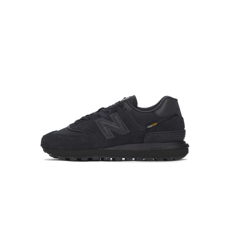 New Balance NB 574 Future Effect Амортизация Устойчивость к истиранию Покрытие Низкий профиль Повседневная обувь Унисекс Серебристый Черный U574LGMT(Команда368-)