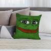 Sad P-Pepe Frog Pillow Gift Pillow Case Short Plush Sofa Decorative Gift Home Double-sided Printing Cushion