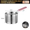 Stainless Steel Fried Mesh Kitchen Fry Basket Cooking Basket Fry Pan Oil Pan Strainer Noodle Spoon Colander French Fries Tools
