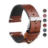 Ремешок для часов, масляный воск, кожаный ремешок для часов 18 мм, 20 мм, 22 мм, винтажный ремешок для часов, черный, синий, коричневый, быстросъемный ремешок для часов, аксессуары