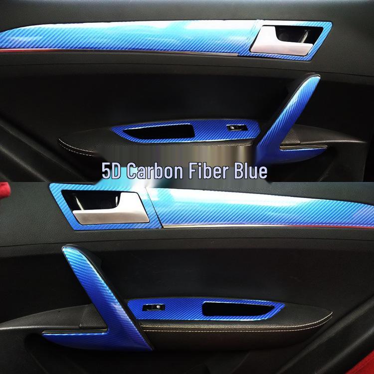 Zotye T600 Interior Carbon Fiber Gear Shift Console Wrap Stickers