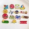 Inspirational Brooch: Top of the List, Pass Every Exam, Win the Championship, Bright Future Badge, Student Graduation Gift