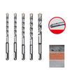 Zinc Zinc Alloy Cross Tips Silver Hammer Accessories Durable Hammer Drill Bits  Concrete