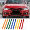 For BMW 5 6 7 Series F10 F11 F12 F13 F18 F01 F02 F03 F04 F06 F07 X1 F48 X2 F39 Car Front Grille Trim Strips Cover Accessories